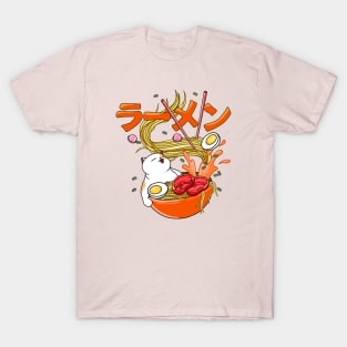 Happy Cat Ramen T-Shirt